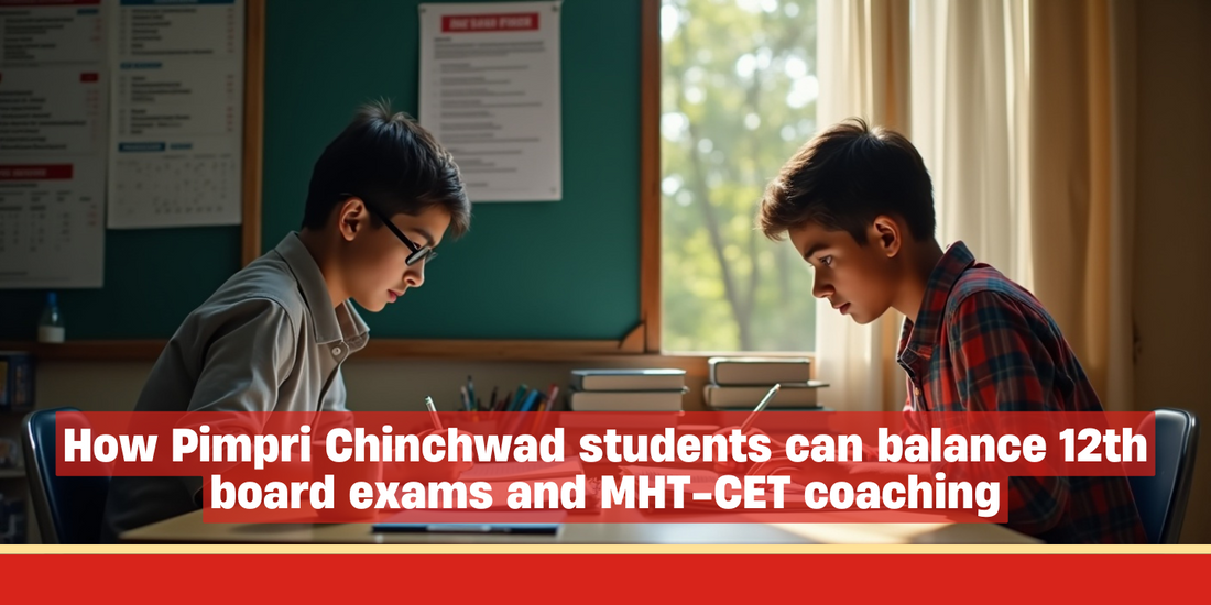 How Pimpri Chinchwad Students Can Balance 12th Board Exams and MHT-CET Coaching
