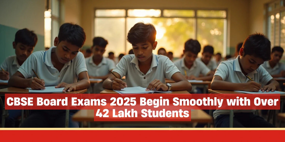CBSE Board Exams 2025 Begin Smoothly with Over 42 Lakh Students