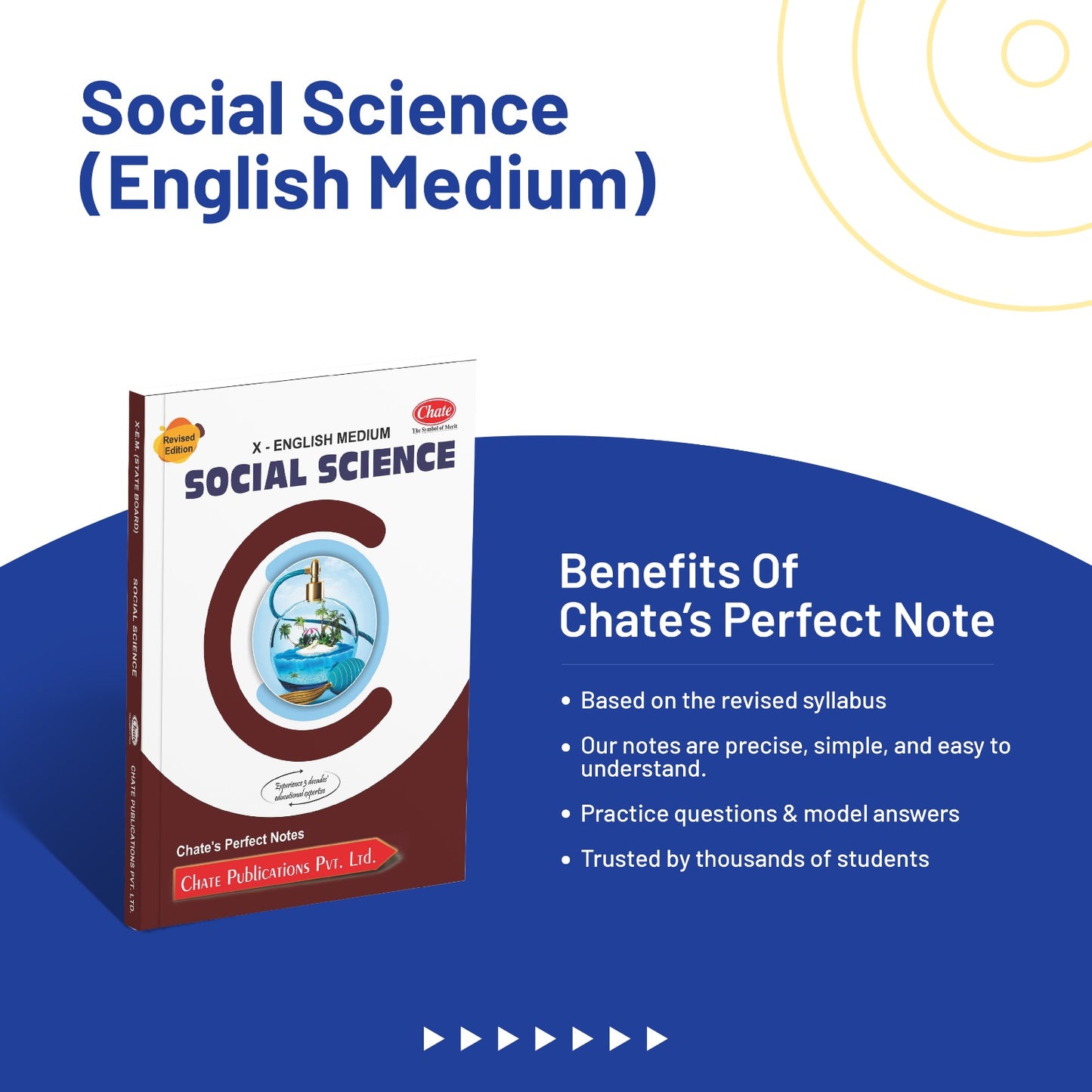 Chate’s Perfect Notes – 10th Std English Medium (Full Set)