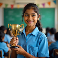 Riya Patil, 8th Std