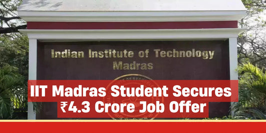 IIT Madras Student Secures ₹4.3 Crore Job Offer from Jane Street