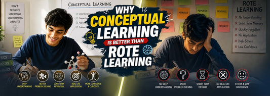 Why Conceptual Learning Is Better Than Rote Learning