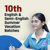 10th Std English & Semi-English Summer Vacation Batches