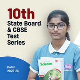 10th Std. State Board & CBSE Test Series Batches