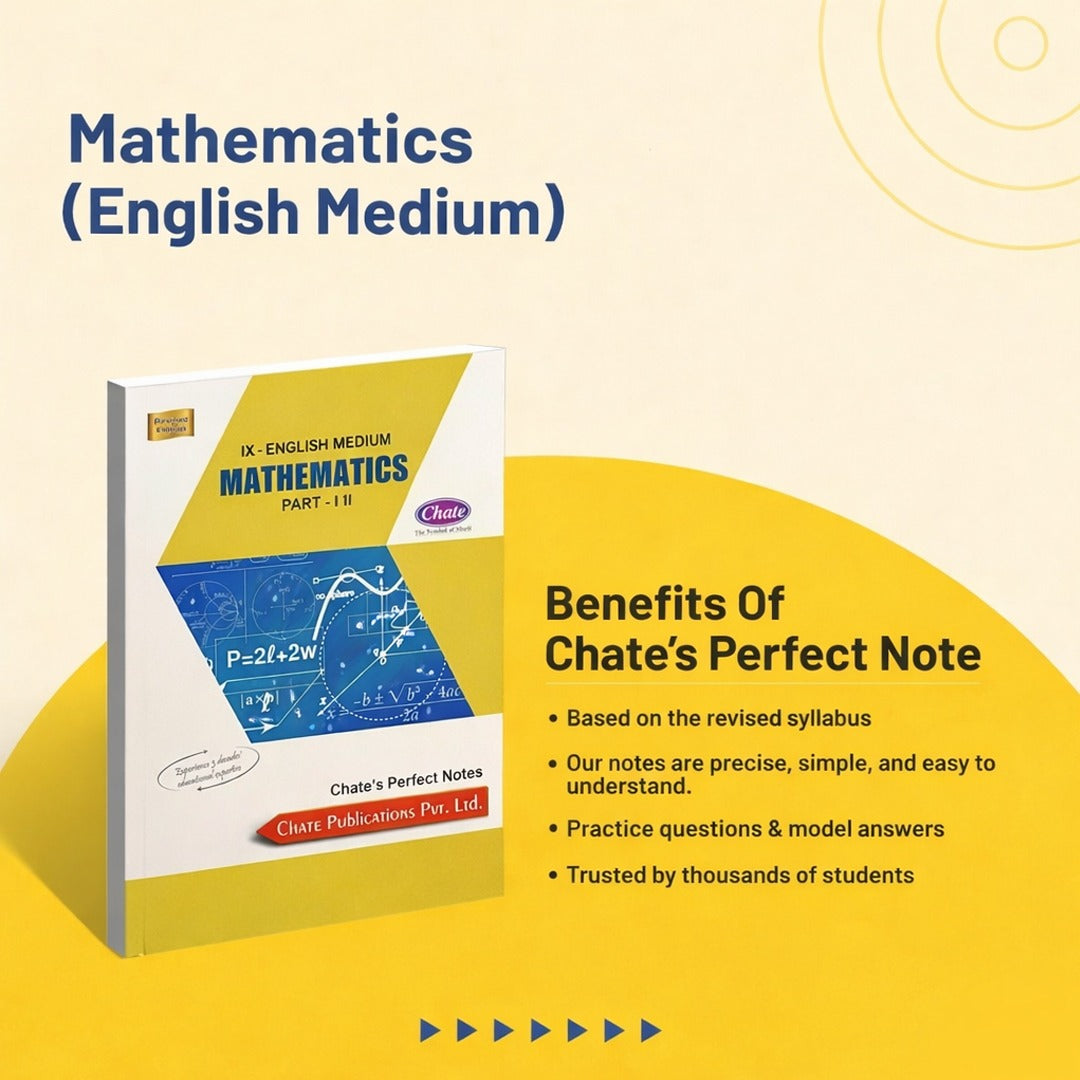Chate’s Perfect Notes – 9th Std Semi-English Medium (Science Maths English)